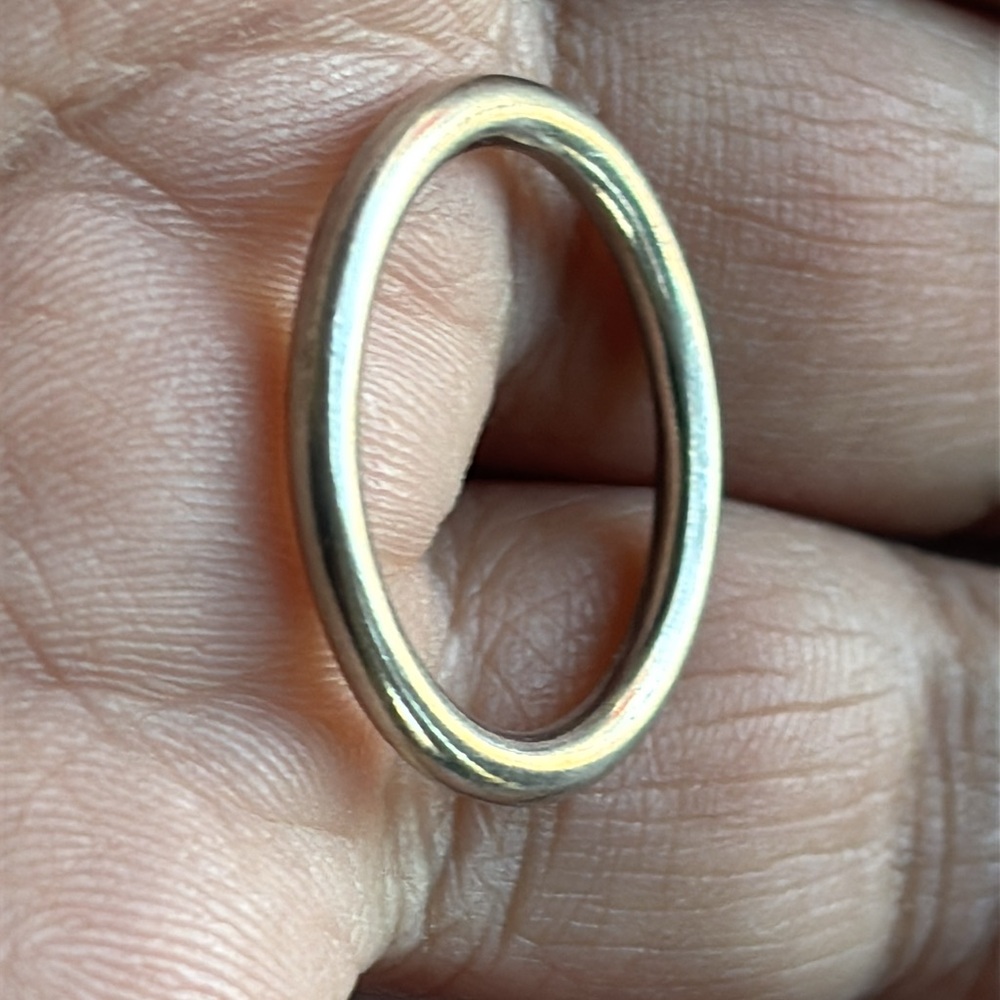 Pandora Round Sterling Silver Ring